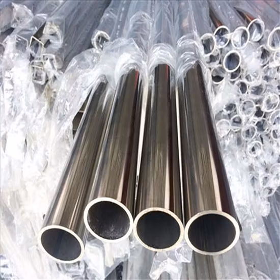 Tubería sin costura Ss ASTM AISI 304 310S 316 430 304L 316L Tubería/tubo de acero inoxidable